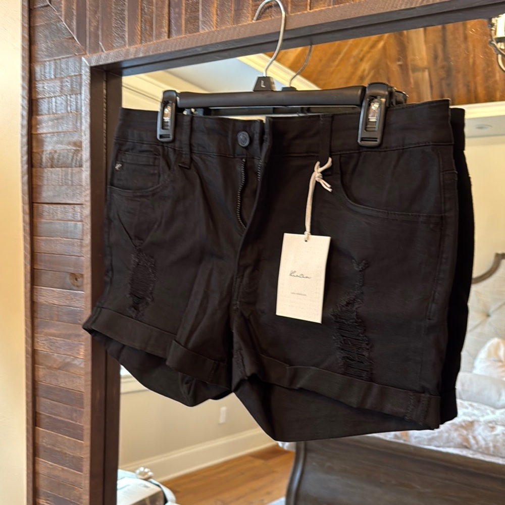 KanCan Black Women's Shorts